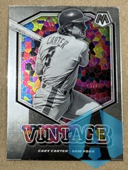 2021 Mosaic Gary Carter #V3 Vintage New York Mets